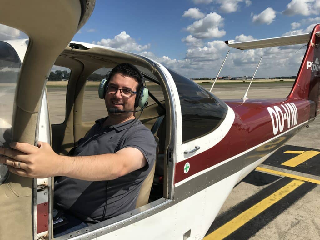 First Solo for Arnaud!