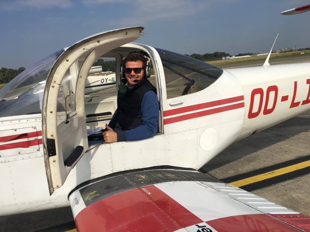 First Solo for Benjamin!