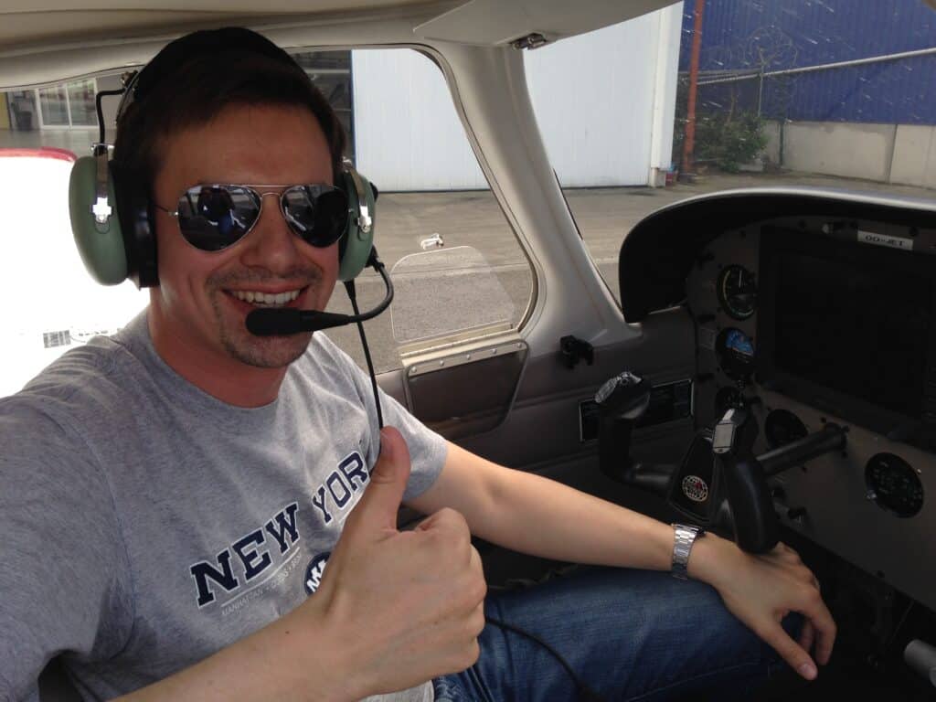 First Solo for Chris!