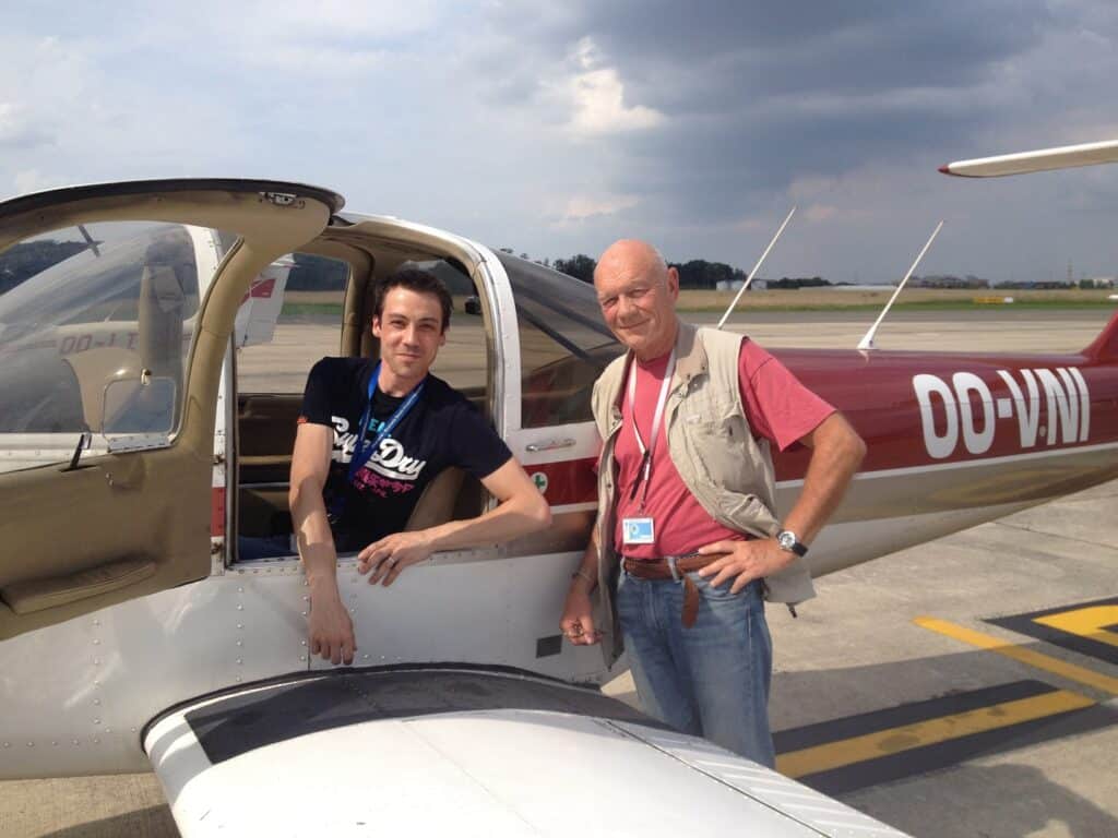 First solo for David!