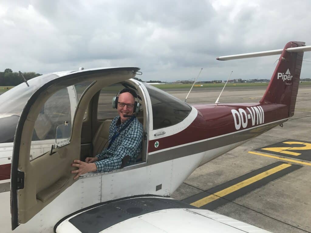 First Solo for François!