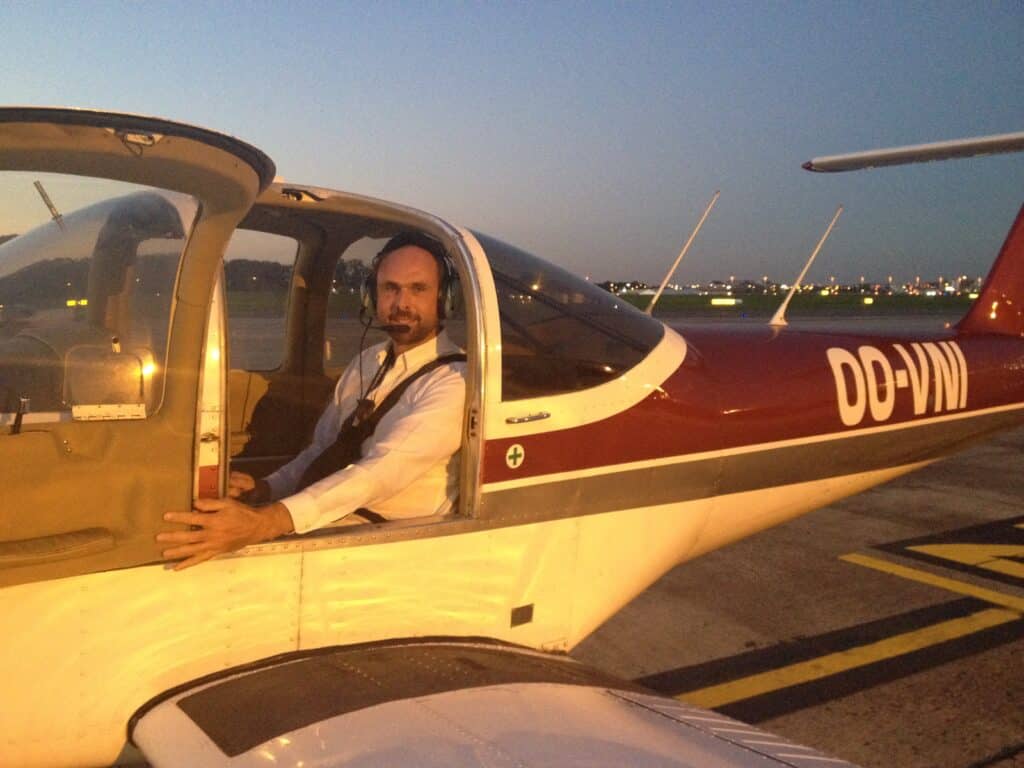 Jean-Thierry is a private pilot!