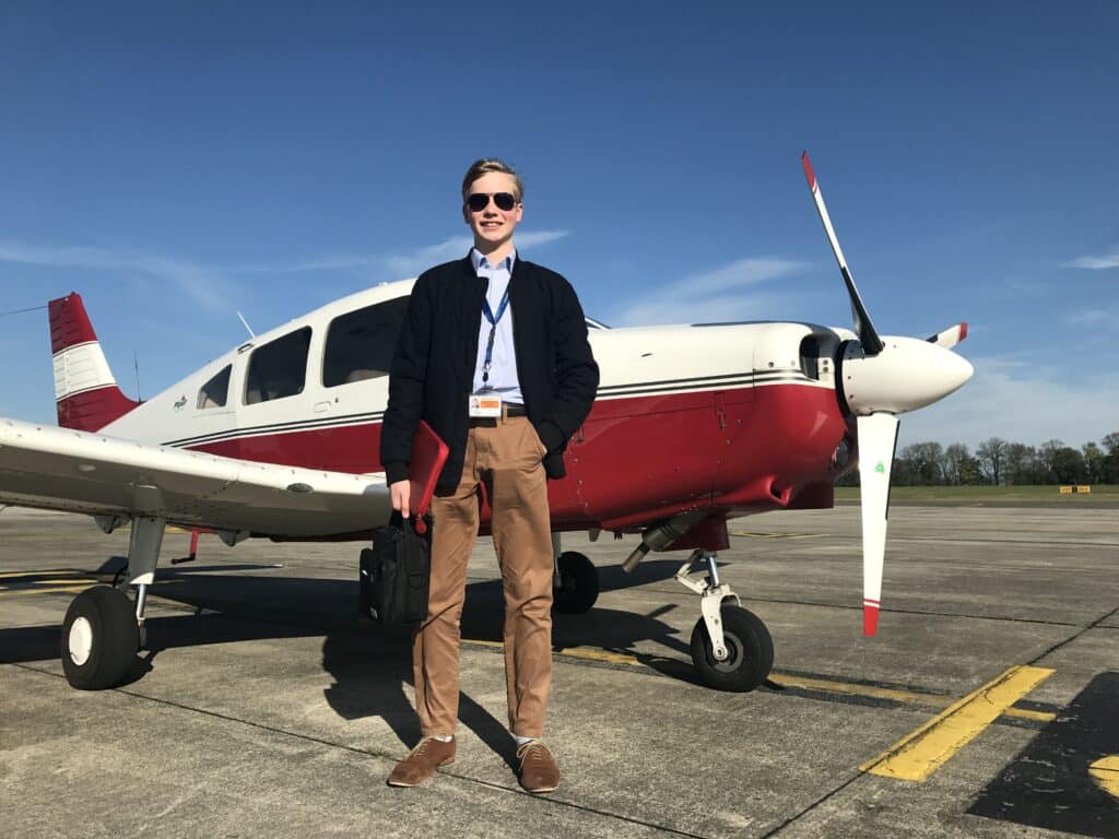 First Solo for Johannes!