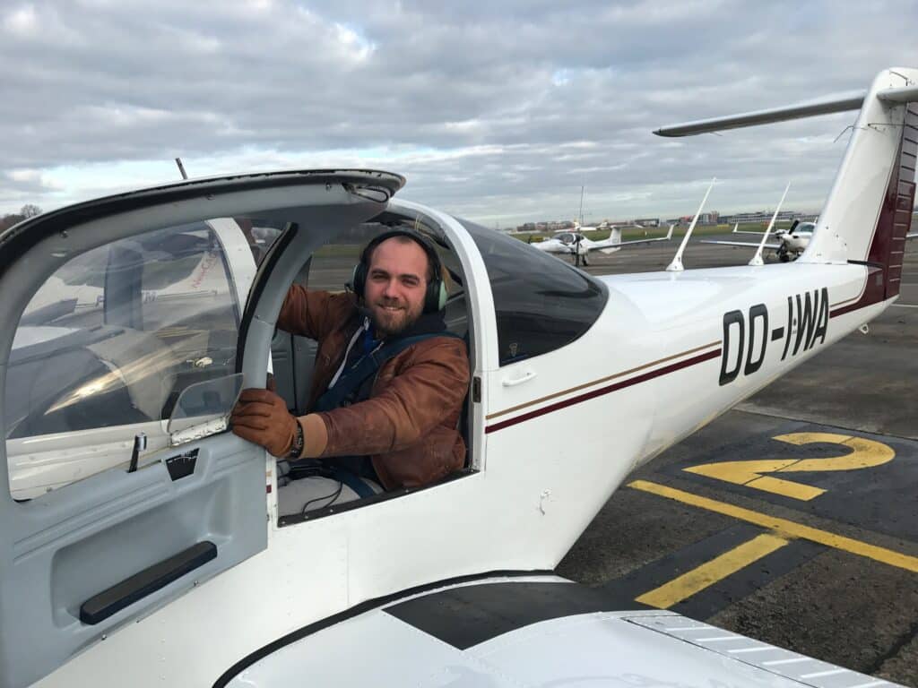 First Solo for Julien!