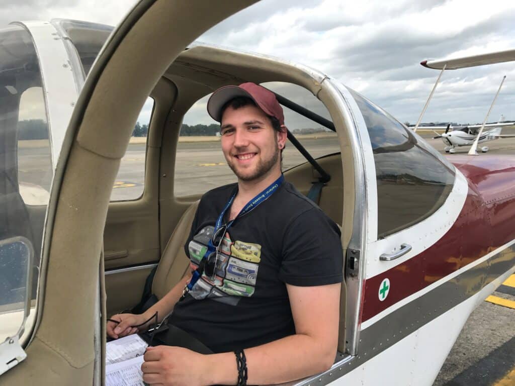 First Solo for Leonard!