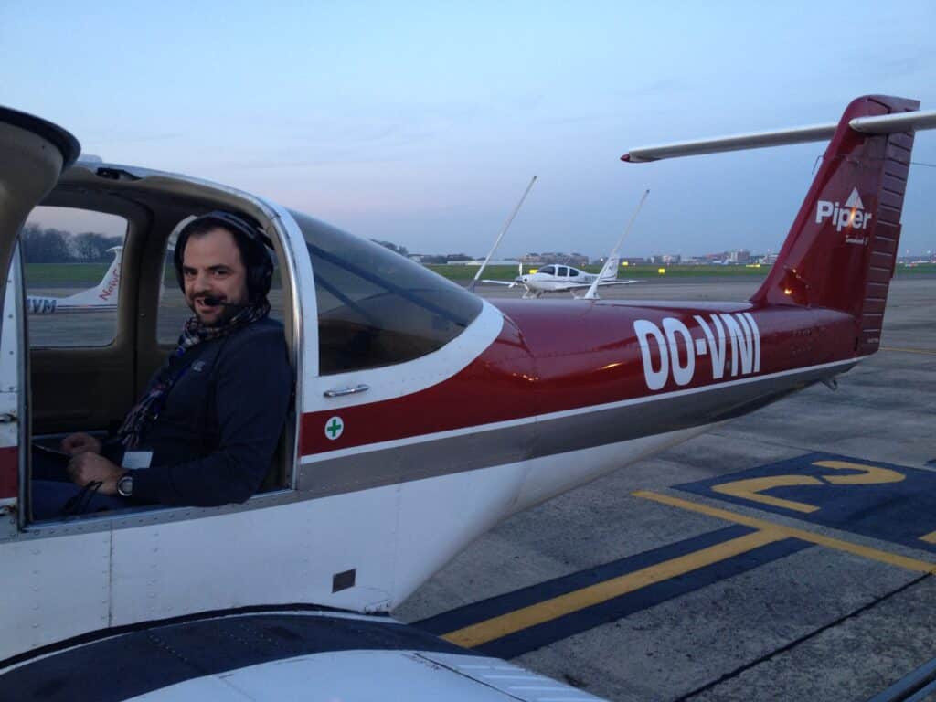 First solo for Manfredo!