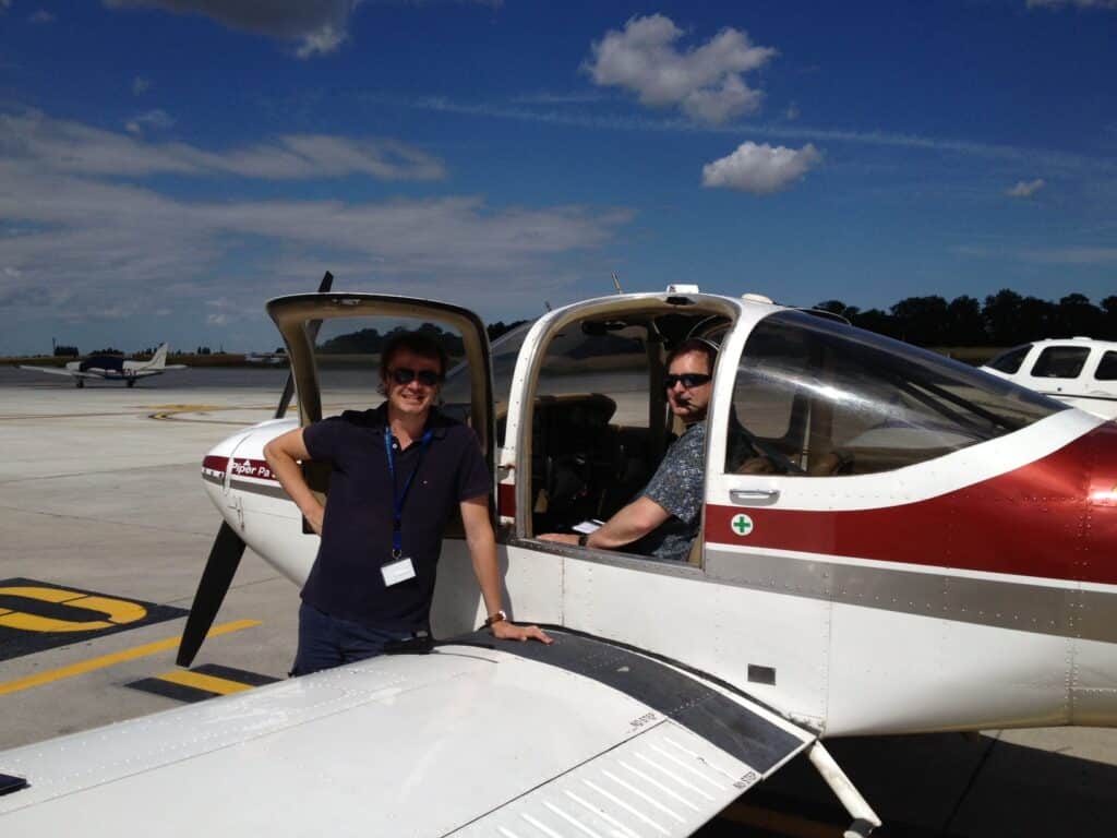 First solo for Mike!