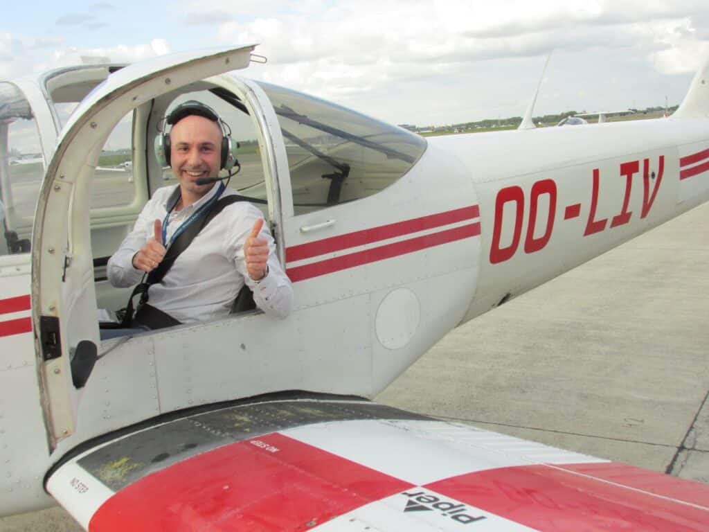 First Solo for Miklos!