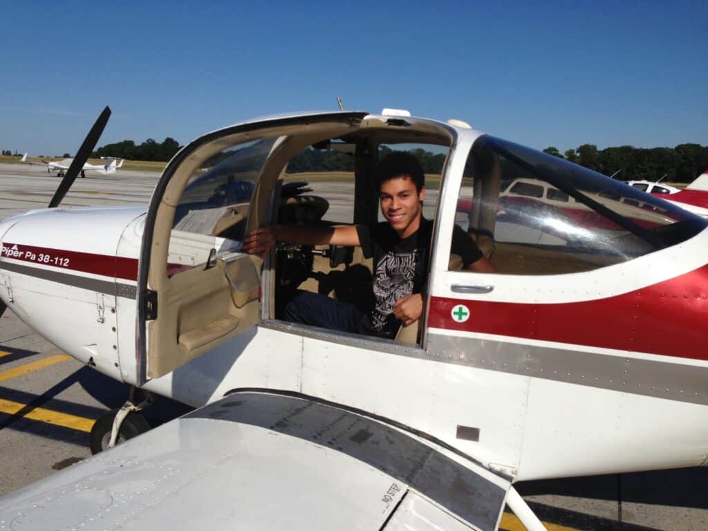 First solo for Yann!