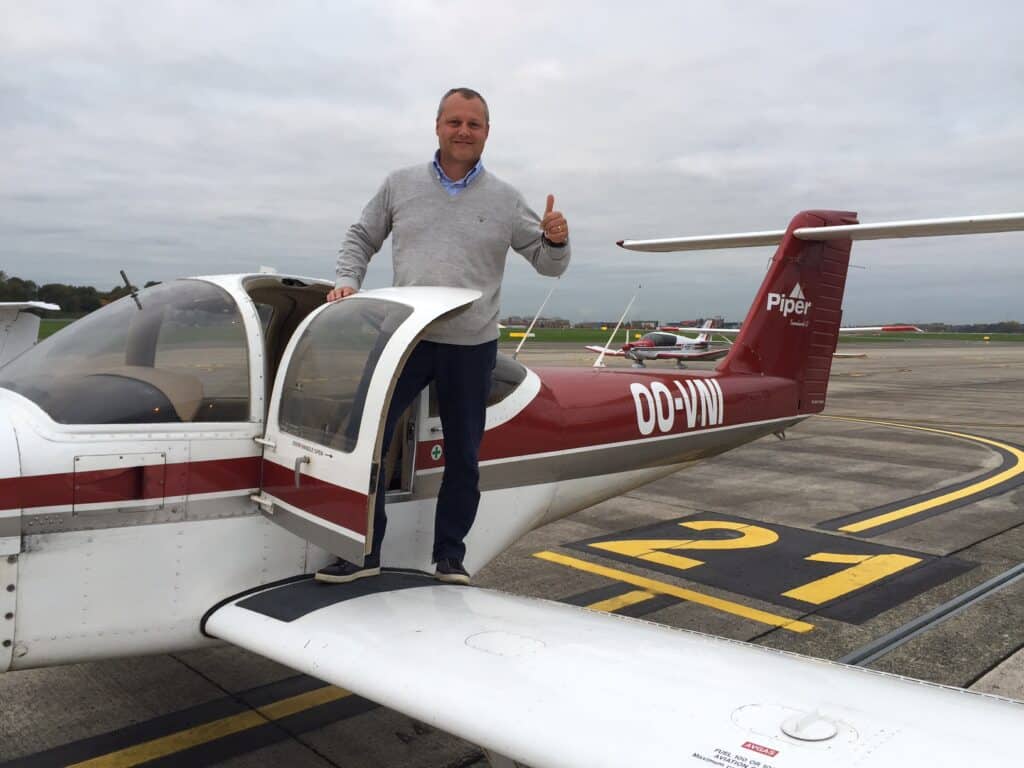 First Solo for Jean-François!