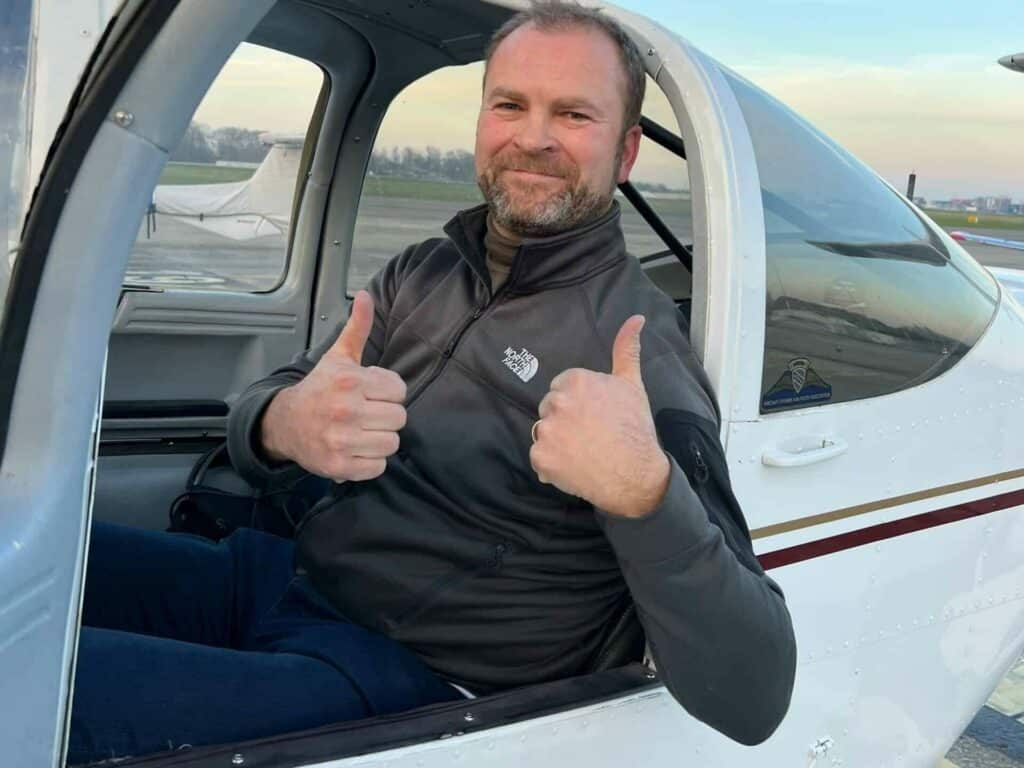 First Solo for Alexander!