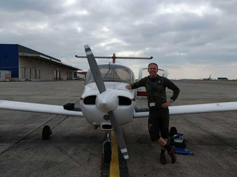 First Solo for Christian!