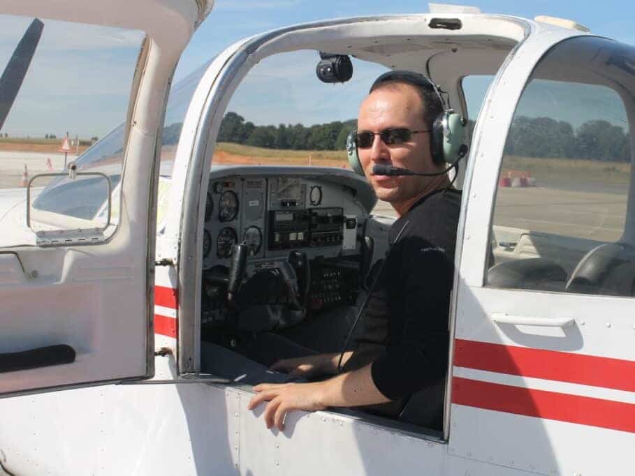 François is a private pilot!