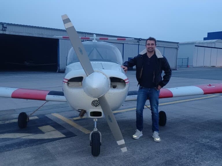 First Solo for Michel!