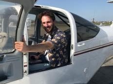 Nico is a private pilot!
