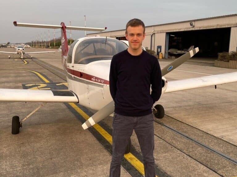 Nicolas is a private pilot!