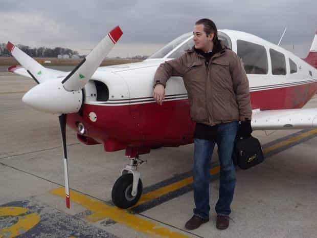 Omer is now a fully qualified private pilot!