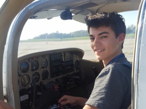 First Solo for Valentin!