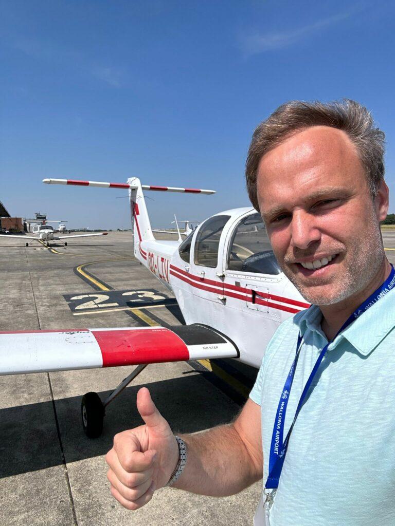 First Solo for Pierre!